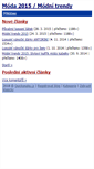 Mobile Screenshot of moda.quicksnake.cz